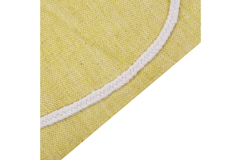 Tasapainokudottu Yavu - Keltainen, 140x200 cm - Kodintekstiilit & matot - Matto - Ulkomatto