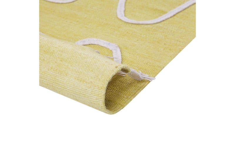 Tasapainokudottu Yavu - Keltainen, 80x150 cm - Kodintekstiilit & matot - Matto - Ulkomatto