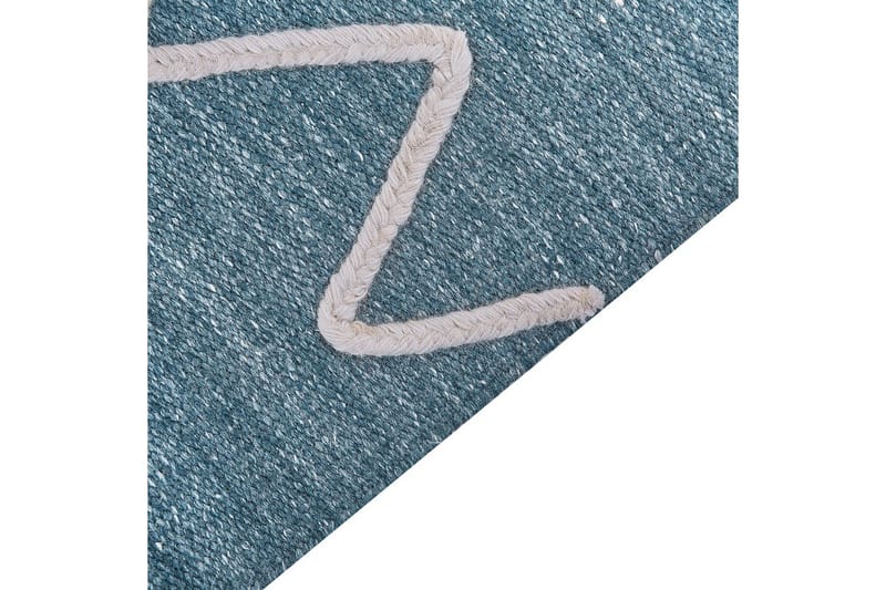 Tasapainokudottu Yavu - Sininen, Valkoinen, 140x200 cm - Kodintekstiilit & matot - Matto - Ulkomatto