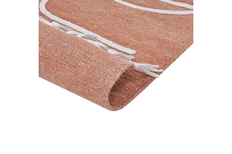 Tasapainokudottu Yavu - Punainen, Valkoinen, 140x200 cm - Kodintekstiilit & matot - Matto - Ulkomatto