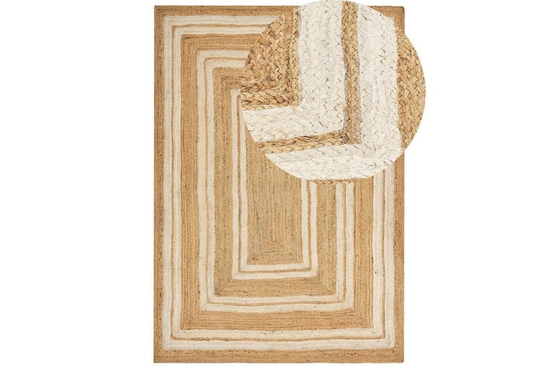 Tasokudos Elmali - 160x230 cm - Kodintekstiilit & matot - Matto - Moderni matto - Juuttimatto & Hamppumatto