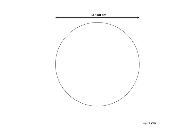 Tasokudos Halfeli - Kodintekstiilit & matot - Matto - Pyöreät matot