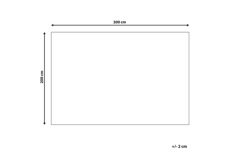 Tasokudos Mengen - 200x300 cm - Kodintekstiilit & matot - Matto - Tasokudotut matot