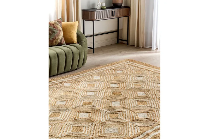 Tasokudos Mengen - 200x300 cm - Kodintekstiilit & matot - Matto - Tasokudotut matot