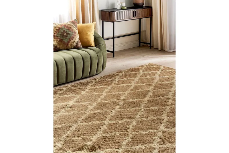 Tasokudos Mermer - 160x230 cm - Kodintekstiilit & matot - Matto - Tasokudotut matot