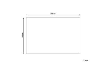 Tasokudos Mermer - 200x300 cm - Kodintekstiilit & matot - Matto - Tasokudotut matot