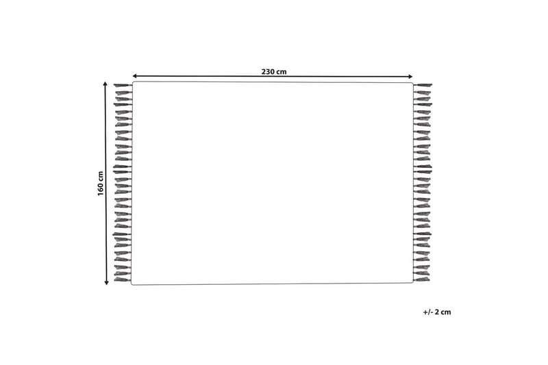 Tasokudos Ortakoy - 160x230 cm - Kodintekstiilit & matot - Matto - Tasokudotut matot