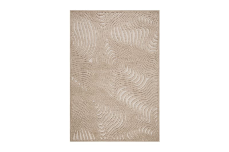 Tasokudottu matto Jaslin 160x230 Suorakaiteen muotoinen - Beige - Kodintekstiilit & matot - Matto - Tasokudotut matot