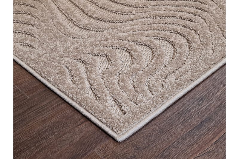 Tasokudottu matto Jaslin 240x340 Suorakaiteen muotoinen - Beige - Kodintekstiilit & matot - Matto - Tasokudotut matot