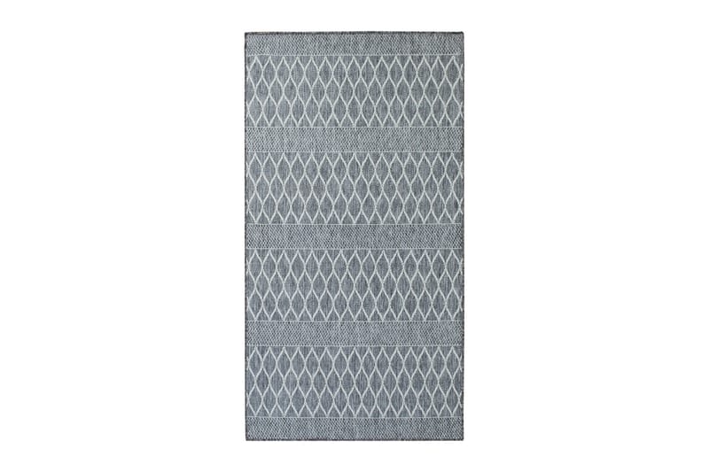 Tasokudottu Matto Madrid Bell 80x240 cm Harmaa/Valkoinen, undefined