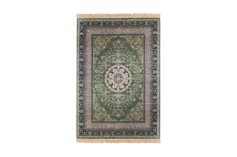 Itämainen Matto Casablanca Medallion 130x190 cm Vihreä - Vihreä - Tasokudotut matot