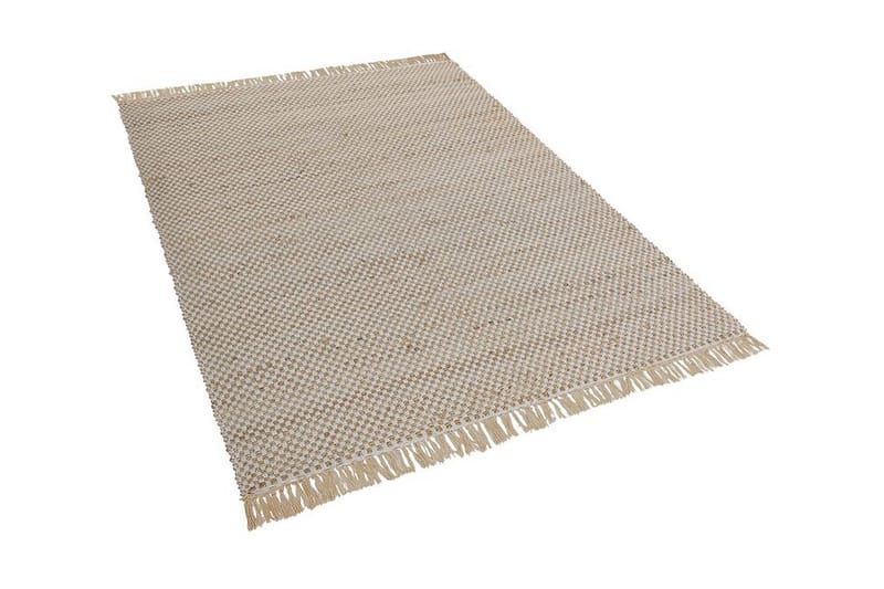 Matto 140 x 200 cm beige ZERDALI - Beige - Kodintekstiilit & matot - Matto - Tasokudotut matot