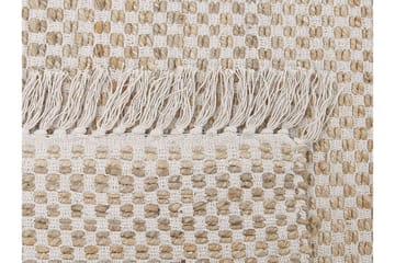 Matto 140 x 200 cm beige ZERDALI - Beige - Kodintekstiilit & matot - Matto - Tasokudotut matot
