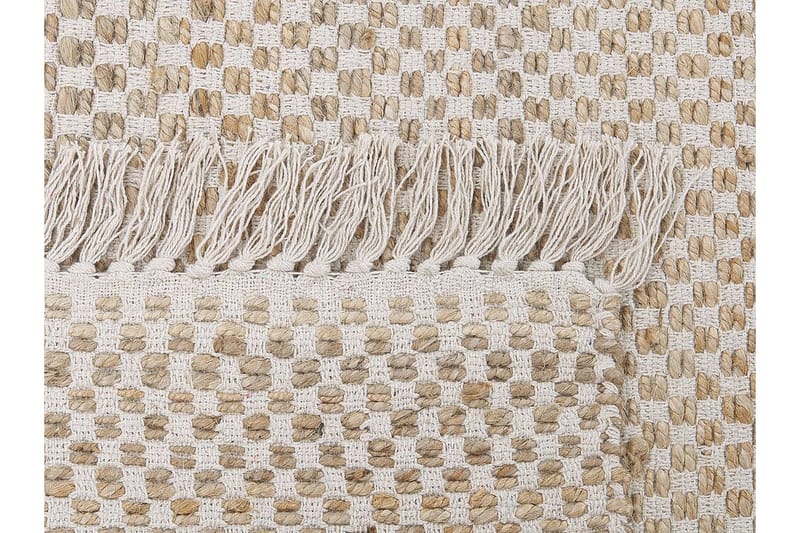Matto 140 x 200 cm beige ZERDALI - Beige - Kodintekstiilit & matot - Matto - Tasokudotut matot