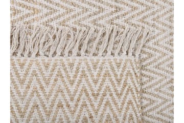 Matto beige 140 x 200 cm AFRIN - Beige - Kodintekstiilit & matot - Matto - Tasokudotut matot
