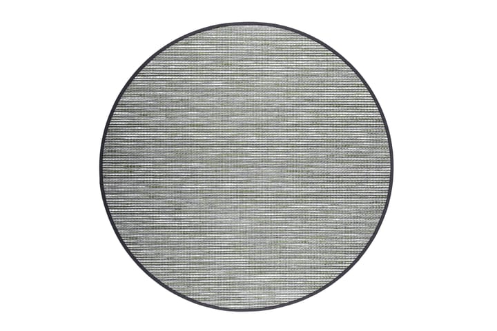 Matto Honka Pyöreä 133 cm Vihreä - VM Carpet - Tasokudotut matot