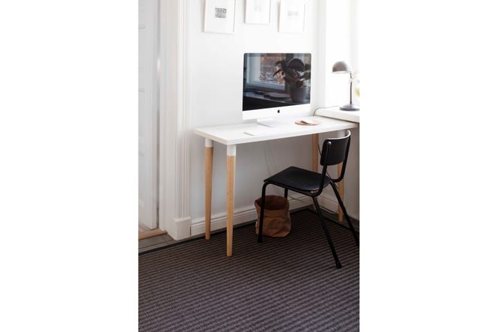 Matto Kelo Pyöreä 133 cm Ruskea/Musta - VM Carpet - Tasokudotut matot