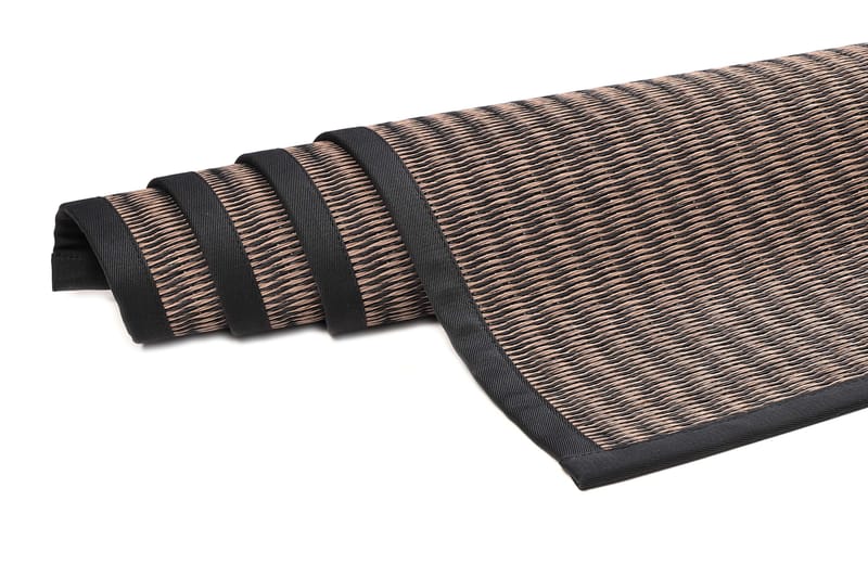 Matto Kelo Pyöreä 160 cm Ruskea/Musta - VM Carpet - Kodintekstiilit & matot - Matto - Moderni matto - Käytävämatto