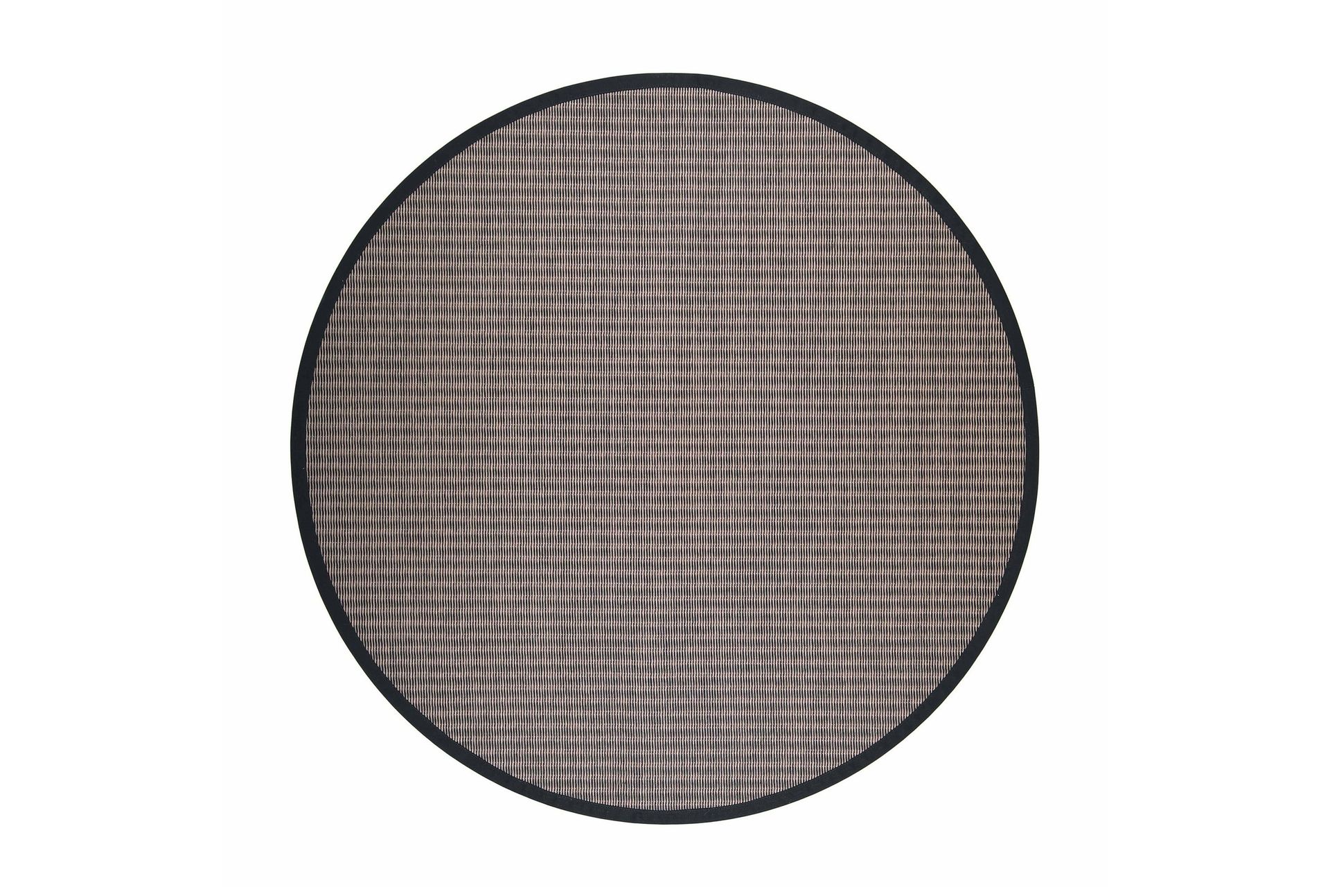 Matto Kelo Pyöreä 200 cm Ruskea/Musta - VM Carpet