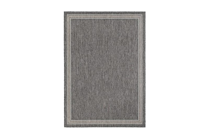 Matto Madrid Frame 160x230 cm Tasokudottu Harmaa - Harmaa - Kodintekstiilit & matot - Matto - Tasokudotut matot