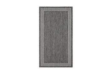 Matto Madrid Frame 80x240 cm Tasokudottu Harmaa