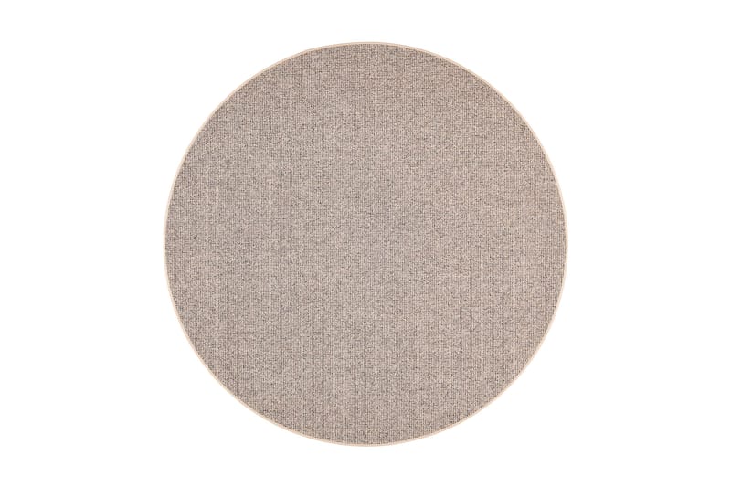 Matto Tweed 133 cm Vaalea beige - VM Carpet - Pyöreät matot - Tasokudotut matot