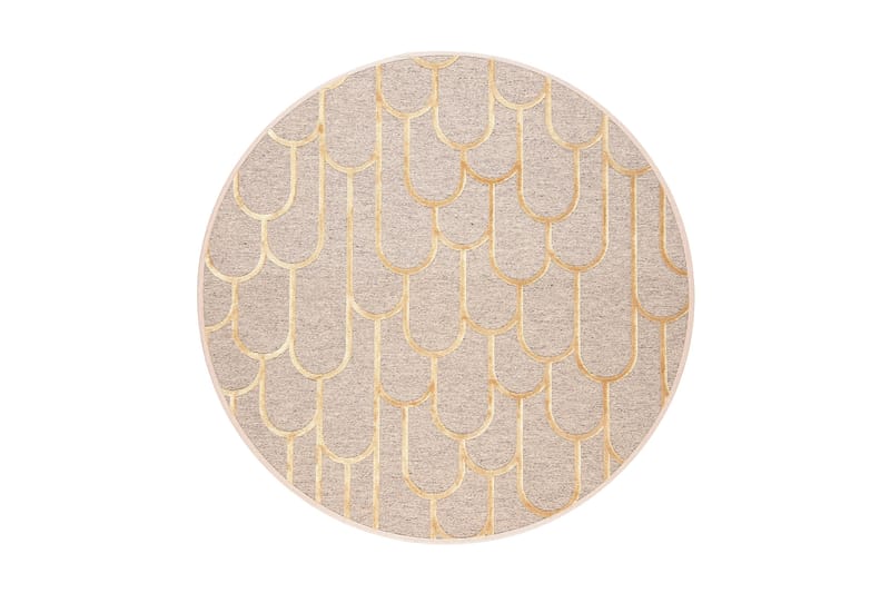 Matto Paanu 160 cm Kulta - VM Carpet - Kodintekstiilit & matot - Matto - Tasokudotut matot