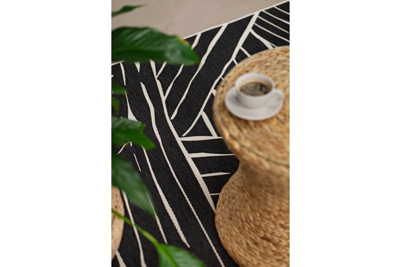 Tasokudottu Matto Domani Modern 200x290 cm Grafiitti - Grafiitti - Kodintekstiilit & matot - Matto - Tasokudotut matot