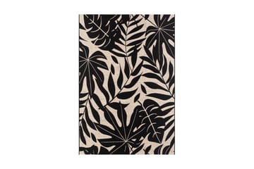 Tasokudottu Matto Domani Monstera 240x330 cm Musta