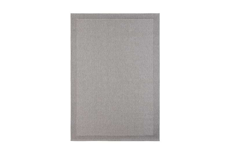 Tasokudottu Matto Miami 133x190 cm Harmaa - Harmaa - Kodintekstiilit & matot - Matto - Tasokudotut matot