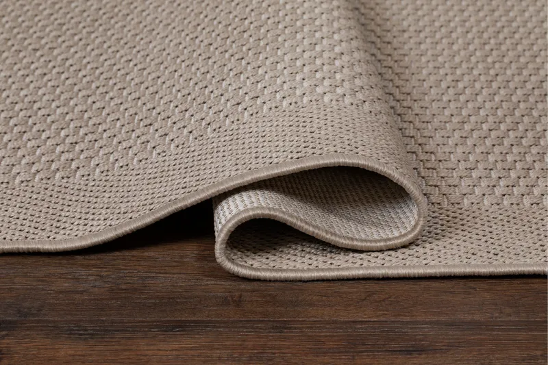 Tasokudottu matto Miami 240x340 cm - Luonnonväri - Kodintekstiilit & matot - Matto - Tasokudotut matot