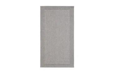 Tasokudottu Matto Miami 80x250 cm Harmaa