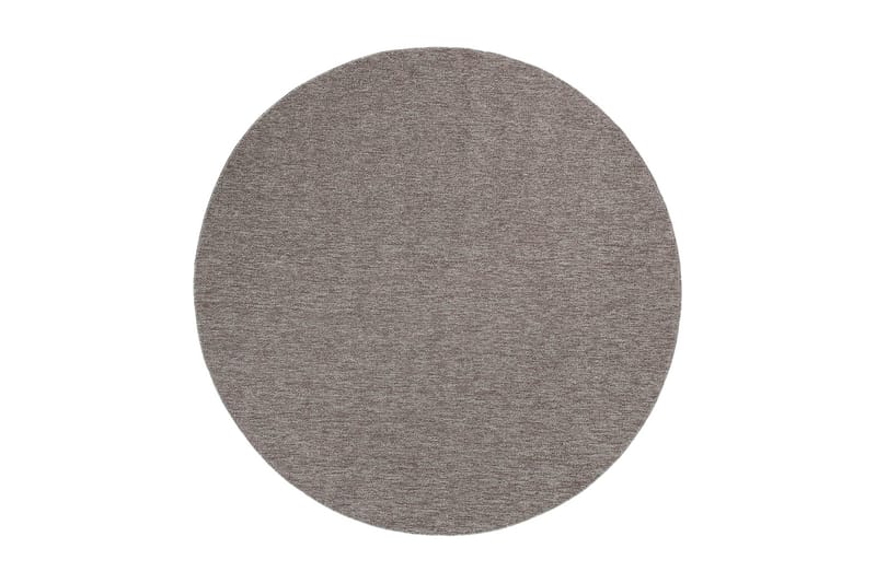 Tasokudottu Matto Porto Pyöreä Ø200 cm Pellava - Pellavanbeige - Kodintekstiilit & matot - Matto - Tasokudotut matot