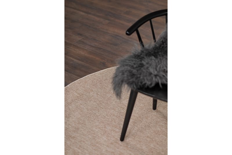 Tasokudottu Matto Porto Pyöreä Ø240 cm Luonnollinen - Luonnonväri - Kodintekstiilit & matot - Matto - Tasokudotut matot