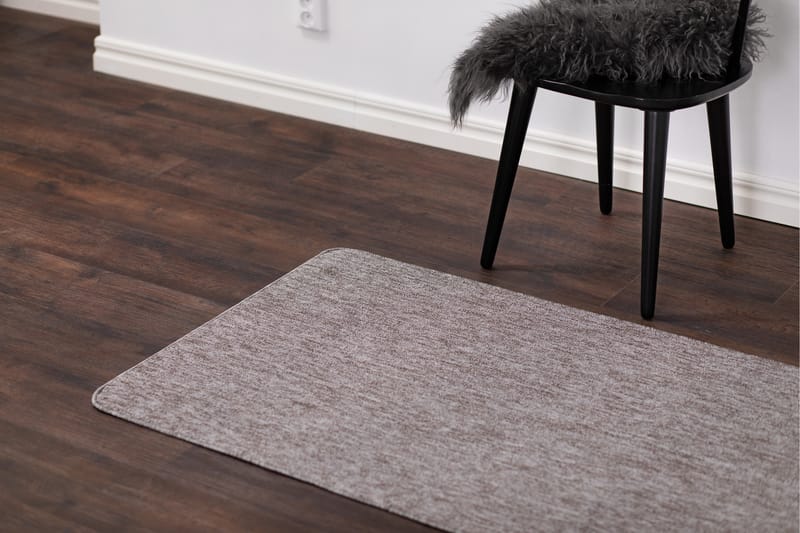 Tasokudottu Matto Porto 80x250 cm Pellava - Pellavanbeige - Kodintekstiilit & matot - Matto - Tasokudotut matot