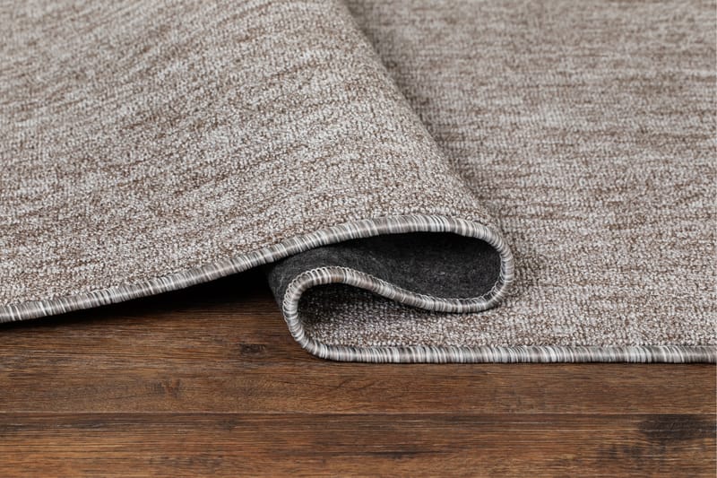 Tasokudottu Matto Porto 80x250 cm Pellava - Pellavanbeige - Kodintekstiilit & matot - Matto - Tasokudotut matot