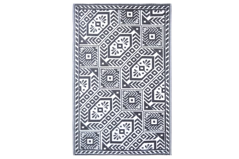 Esschert Design Ulkomatto 182x122 cm timantti - Musta - Kodintekstiilit & matot - Matto - Ulkomatto
