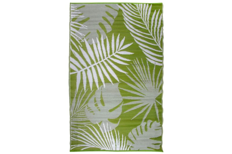 Esschert Design Ulkomatto 241x152 cm Jungle Leaves OC22 - Vihreä - Kodintekstiilit & matot - Matto - Ulkomatto