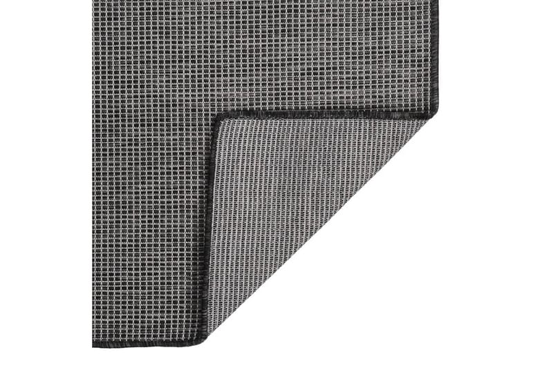 Ulkomatto Flatweave 80x250 cm harmaa - Harmaa - Kodintekstiilit & matot - Matto - Ulkomatto