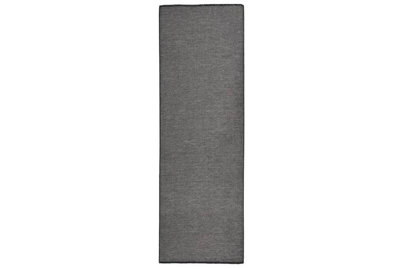 Ulkomatto Flatweave 80x250 cm harmaa - Harmaa - Kodintekstiilit & matot - Matto - Ulkomatto