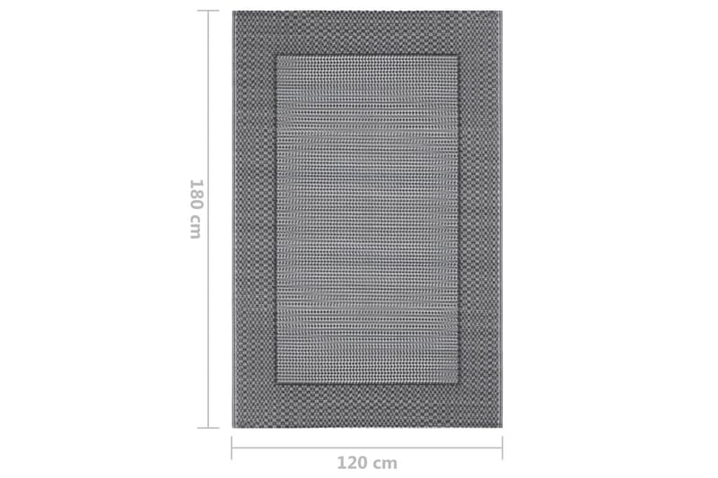 Ulkomatto harmaa 120x180 cm PP - Kodintekstiilit & matot - Matto - Ulkomatto