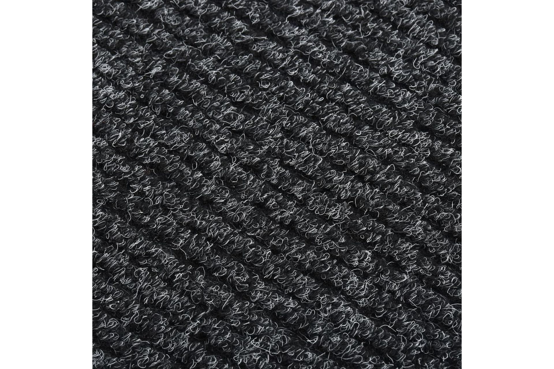 Käytävän kuramatto 100x350 cm antrasiitti - Antrasiitti - Kodintekstiilit & matot - Matto - Ulkomatto - Muovimatto