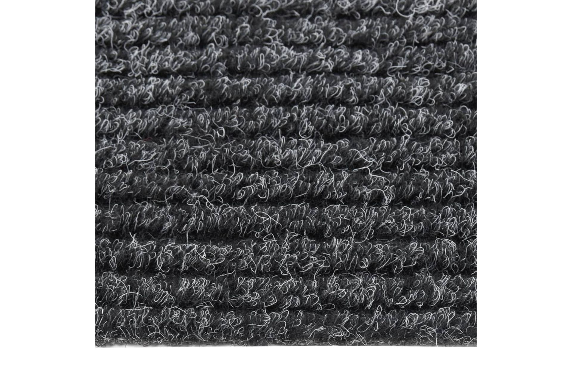 Käytävän kuramatto 100x350 cm antrasiitti - Antrasiitti - Kodintekstiilit & matot - Matto - Ulkomatto - Muovimatto