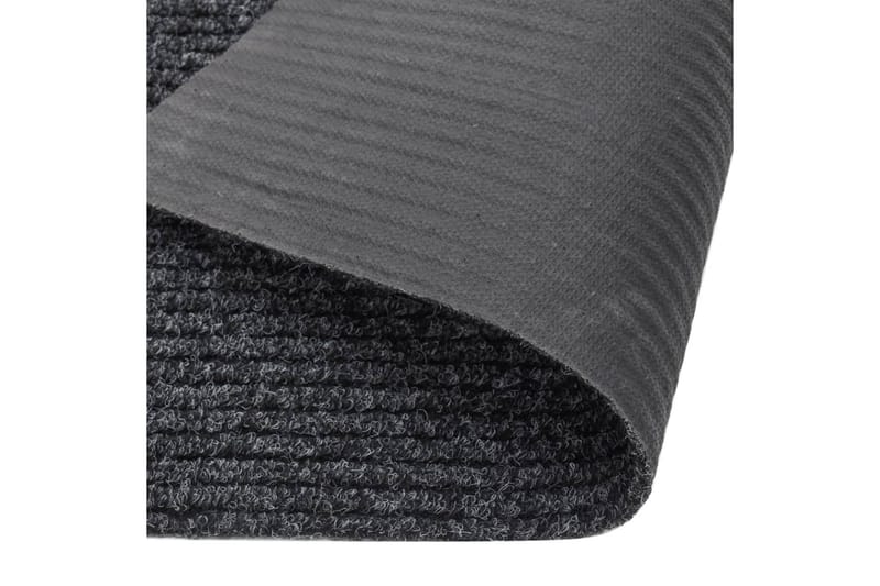 Käytävän kuramatto 100x350 cm antrasiitti - Antrasiitti - Kodintekstiilit & matot - Matto - Ulkomatto - Muovimatto