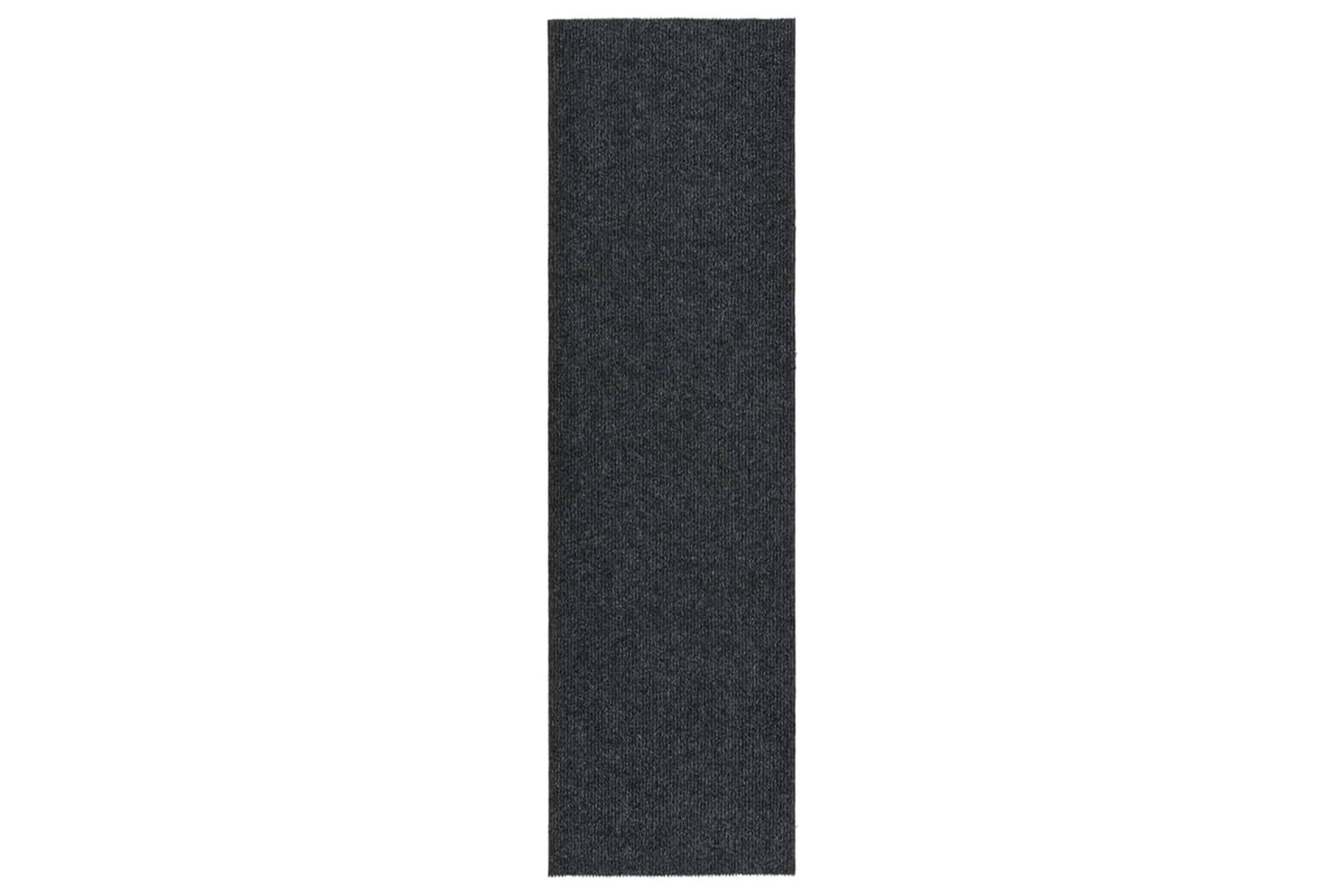 Käytävän kuramatto 100x350 cm antrasiitti - Antrasiitti - Kodintekstiilit & matot - Matto - Ulkomatto - Muovimatto