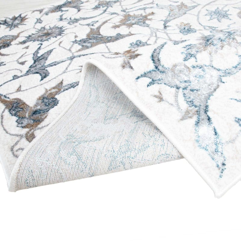 Matto Jutmar 160x230 cm - Beige/sininen - Kodintekstiilit & matot - Matto - Moderni matto - Wilton-matto