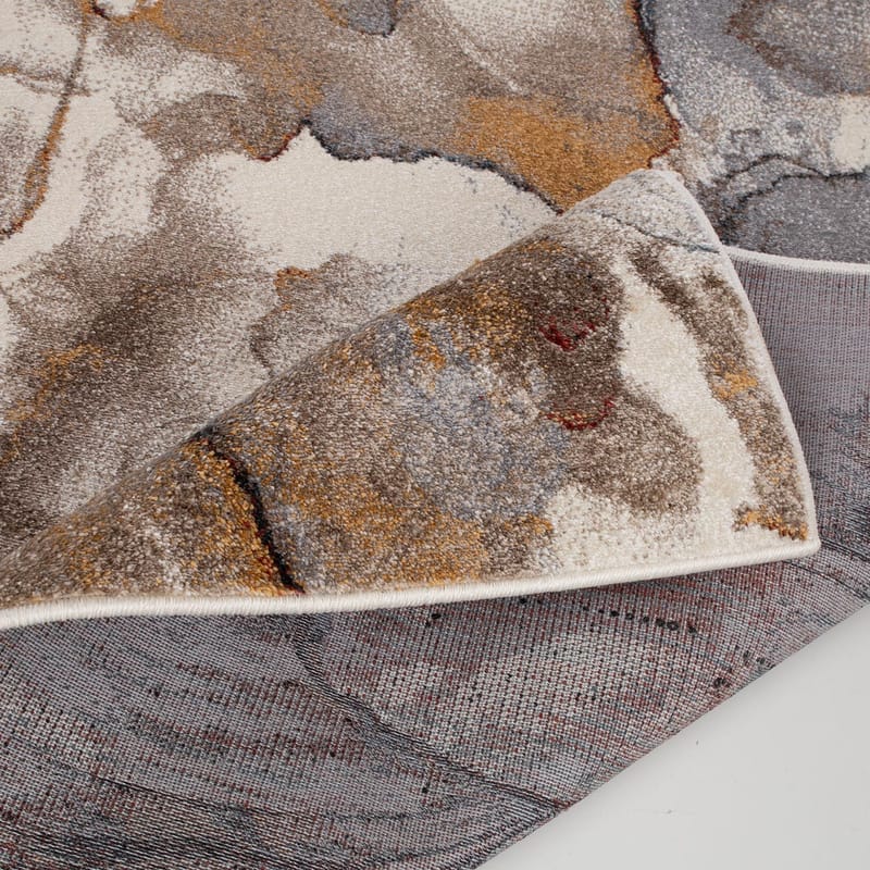 Matto Yelvi 160x230 cm - Beige/oranssi - Kodintekstiilit & matot - Matto - Moderni matto - Wilton-matto
