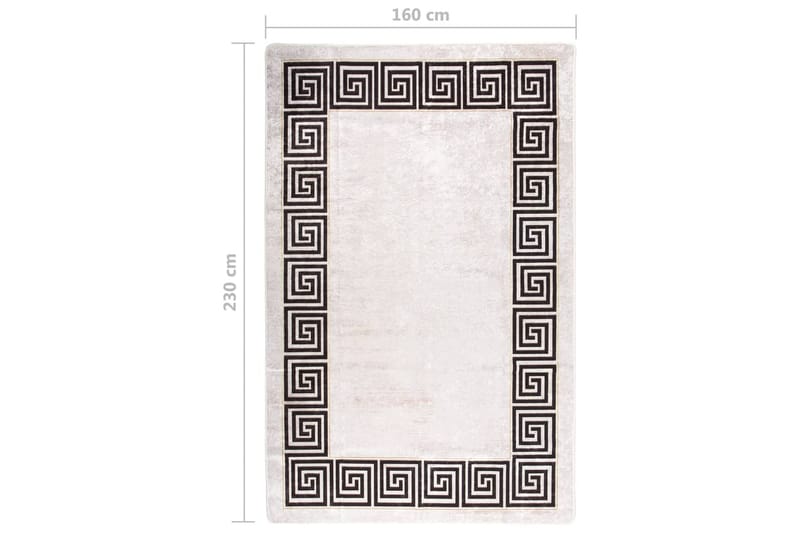 Matto pestävä 160x230 cm vaalea beige liukumaton - Beige - Kodintekstiilit & matot - Matto - Ulkomatto - Muovimatto