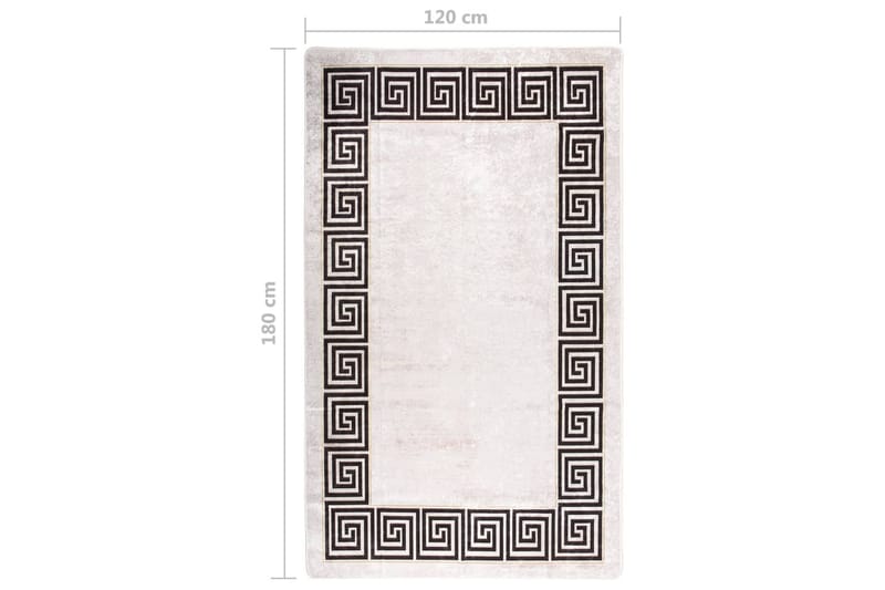 Matto pestävä 120x180 cm vaalea beige liukumaton - Beige - Kodintekstiilit & matot - Matto - Ulkomatto - Muovimatto