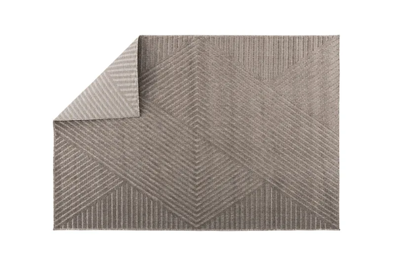 Muovimatto Aron 240x340 cm - Ruskea - Kodintekstiilit & matot - Matto - Ulkomatto - Parvekematto & terassimatto